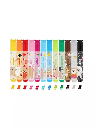 LEGAMI | Set mit 12 Filzstiften Teddy Friends TEDDYBAER | 
